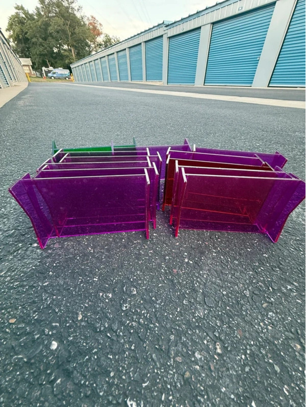 Lot of 12 Mira Geometry Reflection Mirrors Symmetry Math Classroom Manipulatives